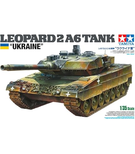 Amazon.com: Tamiya 35387 1:35 KPz Leopard 2 A7V - Model Building